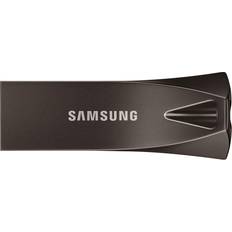 Samsung USB Flash Drives Samsung 64GB BAR Plus USB Flash Drive Titan Gray