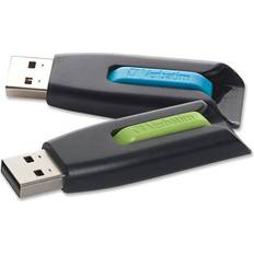 32 GB Memory Cards & USB Flash Drives Verbatim Store 'n' Go V3 32GB USB 3.2 Gen 1 (2-Pack)