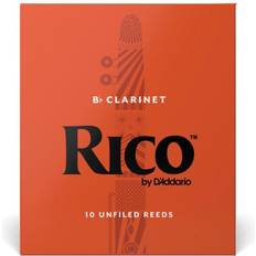 Mundstücke für Blasinstrumente D'Addario Rico by Bb Clarinet Reeds Strength 2.5 10-pack