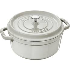 Staub Cookware Staub Cast Iron 5.5-qt Round Cocotte with lid