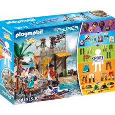 Playmobil Piraten Spielzeuge Playmobil My Figures Island of the Pirates 70979
