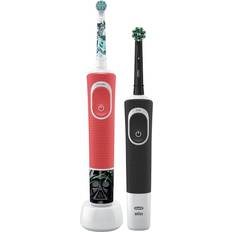 Røde Elektriske tannbørster & Tannspylere Oral-B Star Wars + Vitality Duo