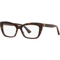 Braun - Damen - Rechteckig - Vollrandfassung Brillen Gucci GG0165ON 002
