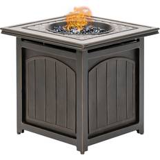 Hanover Fire Pits & Fire Baskets Hanover Traditions 26 in. W Aluminum Classic Square Propane