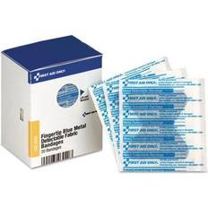 Surgical Tape Aid Only SmartCompliance 1.75"W 2"L Fingertip Metal Detectable Bandages, 20/Box FAE-3040