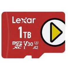 Lexar Media Minnekort & minnepenner Lexar Media Play microSDXC Class 10 UHS-I U3 V30 A2 150MB/s 1TB