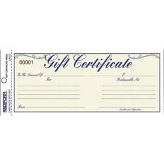 Invitation Envelopes Choice Rediform RED98002 Gift Certificates with Envelopes