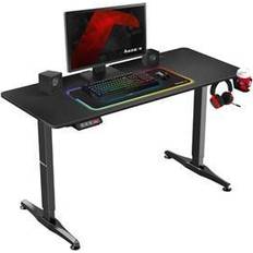 Hev - og senkbart Gamingbord Huzaro Gaming Desk 8.5 Black, 1400x600x740mm