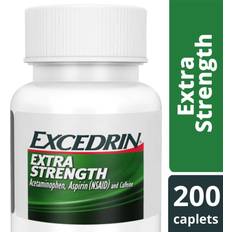 Pain & Fever Medicines Excedrin Extra Strength Pain Relief Caplets 200