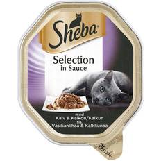Sheba Husdyr Sheba Adult Selection Sauce, alu kalv & kalkun 85