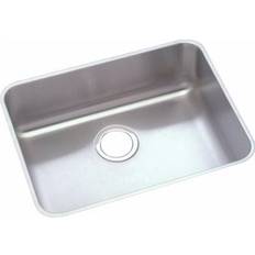 Stainless Steel Kitchen Sinks Elkay Gourmet 20 1/2" Single Bowl Undermount