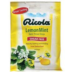Medicines Ricola 19-Count Sugar Free Lemon Mint Herb Throat Drops