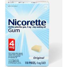 Nicorette Medicines Nicorette Nicotine Gum Stop Smoking Aid Original