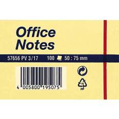 TESA Sticky note 57656-17 Yellow 100