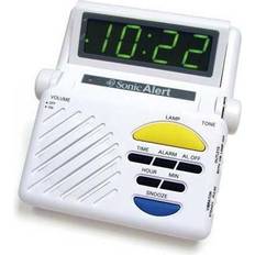 Green Alarm Clocks Sonic Alert SB1000 Boom Alarm