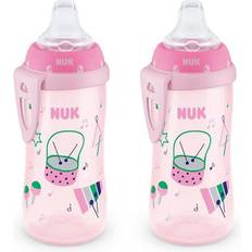 Nuk Sippy Cups Nuk Active Cup Pink 10oz/2pk
