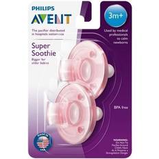 Philips Pacifiers Philips Avent Pacifiers, Soothie, 3M -2 ct False