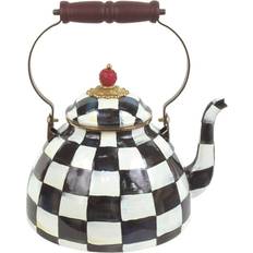 Stainless Steel Kettles Mackenzie-Childs Courtly Check Enamel