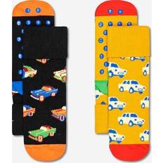 1-3M Socken Happy Socks Kid's Car Anti-Slip Sock 2-pack - Multicolored