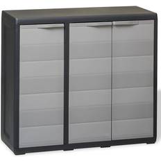 vidaXL Garden Storage Cabinet 15x34.3"