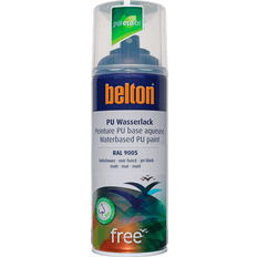 Belton Free mat farvespray RAL 9005 dyb Lackfarbe Schwarz 0.4L