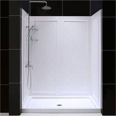Showers DreamLine SlimLine Shower Base and Qwall (DL-6190C-01)