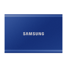 Samsung t7 Samsung 500GB T7 Portable SSD (Blue) MU-PC500H/AM