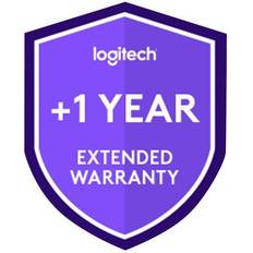 Logitech Datatilbehør Logitech 994-000125 One Year Extended Warranty