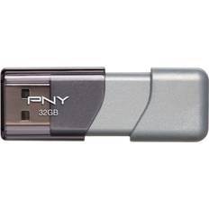PNY USB Flash Drives PNY 32GB Turbo Flash Drive USB 3.0 P-FD32GTBOP-GE