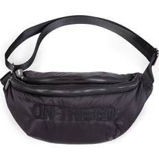 Childhome On The Go Water Repellent Belt Bag in Puffer Black Puffer Black One Size