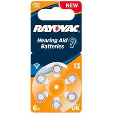 Varta Rayovac Acoustic Special 13 6 Pieces Batteries Silver Silver