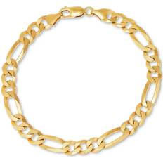Bracelets Macy's Figaro Link Bracelet - Gold