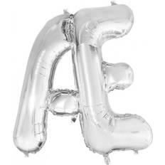 Fiesta Letter Balloons Æ 100cm Silver