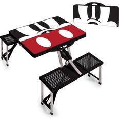 Picnic Time Camping Tables Picnic Time Mickey Mouse Table Sport Portable Folding Table with Seats 53.0 In. X 34.0 In. X 27.0 In