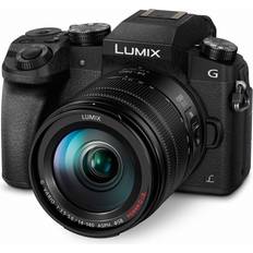 Panasonic lumix g7 Panasonic Lumix DMC-G7 Mirrorless with 14-140mm OIS Lens, Black