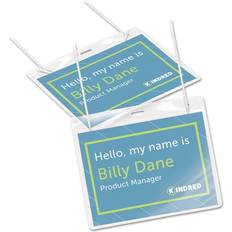 Desktop Organizers & Storage Avery ID Badge Holders, Clear with