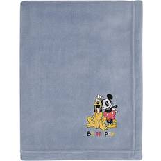 Disney Baby Nests & Blankets Disney Mickey and Friends Be Happy Applique Baby Blanket