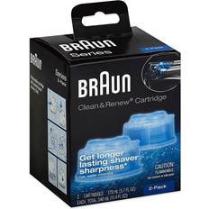 Shaver Cleaners Braun Clean & Renew Refill Cartridges CCR Lemon Fresh 2 Pack