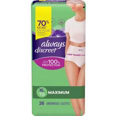 Procter & Gamble Discreet Incontinence Postpartum Incontinence Underwear for Maximum