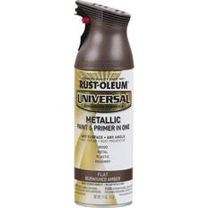 Rust oleum universal Rust-Oleum Universal 11oz Metal Paint Flat Burnished Amber