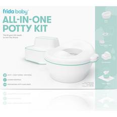 Potties Fridababy All-In-One Potty Kit Includes Grow-With-Me Potty, Toilet Topper, Step Stool and Cleanup Essentials