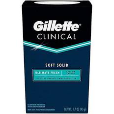 Gillette Toiletries Gillette Clinical Soft Solid Ultimate Fresh Antiperspirant Deodorant 1.7