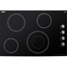 Summit Cooktops Summit CR4B30MB 30"W Electric Radiant Cooktop