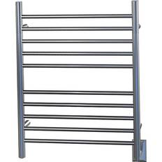 Wall Mounted Heated Towel Rails Amba Radiant Hardwired (RWH-S) 619x851mm Silver, Black, Chrome, Brass