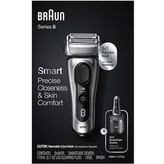 Braun Shavers & Trimmers Braun Series 8-8457cc Electric Foil Shaver with Precision Beard Clean Charge SmartCare