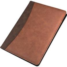 Cases & Covers Samsill Two-Tone Padfolio BWN TAN