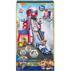 Paw patrol tower Toys Spin Master Paw Patrol Movie Ultimate City Tall Transforming Tower with 6 Action Figures