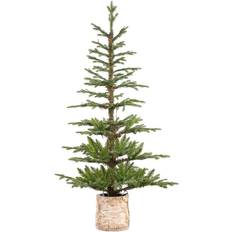 5ft pre lit christmas tree Haute Decor 5ft. Pre-Lit Timberland Fir Artificial Christmas Tree 60"