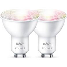 Fjernkontroller LED-pærer WiZ Color LED Lamps 4.9W GU10 2-pack