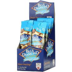 Nuts & Seeds Blue Diamond Roasted Salted Almonds, 1.5 oz, 12 Count